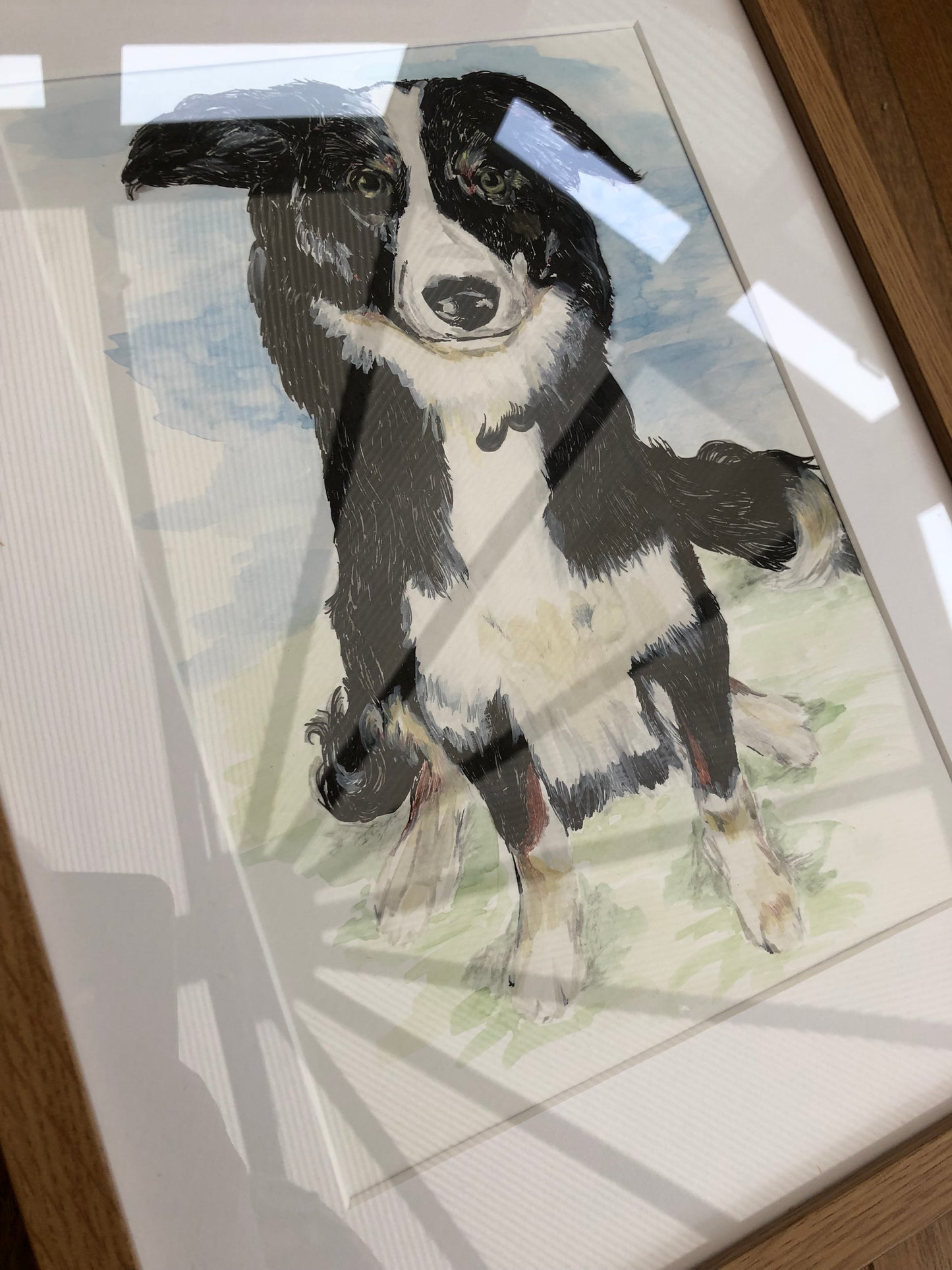 Hand Drawn Pet Portrait (Original Artwork)