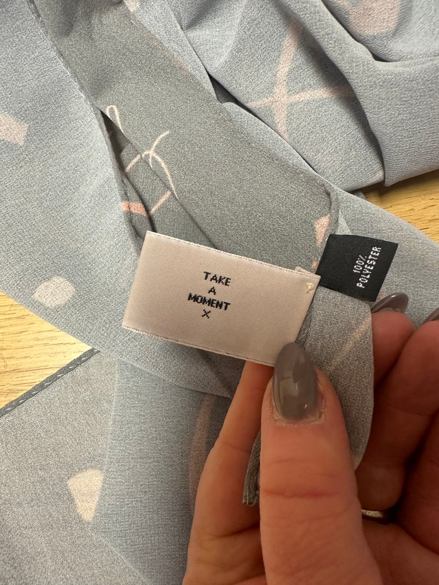 Large All Seeing Eye Pastel Grey Sustainable Scarf, Unique Gift