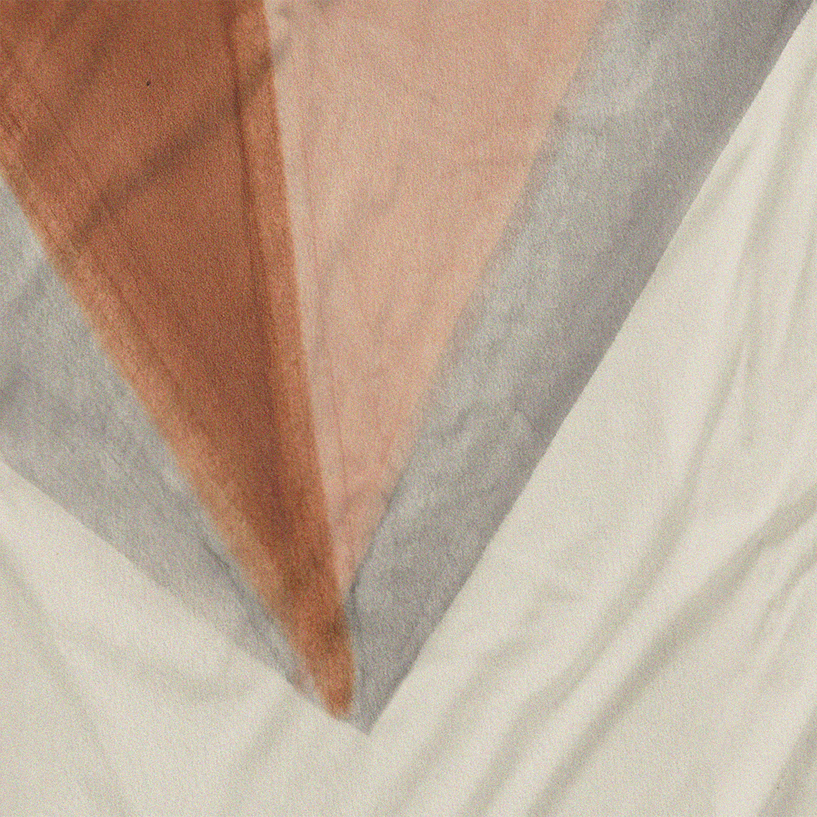 Triangle Print Sustainable Scarf, Sustainable Topgreen fabric, Unique Gift
