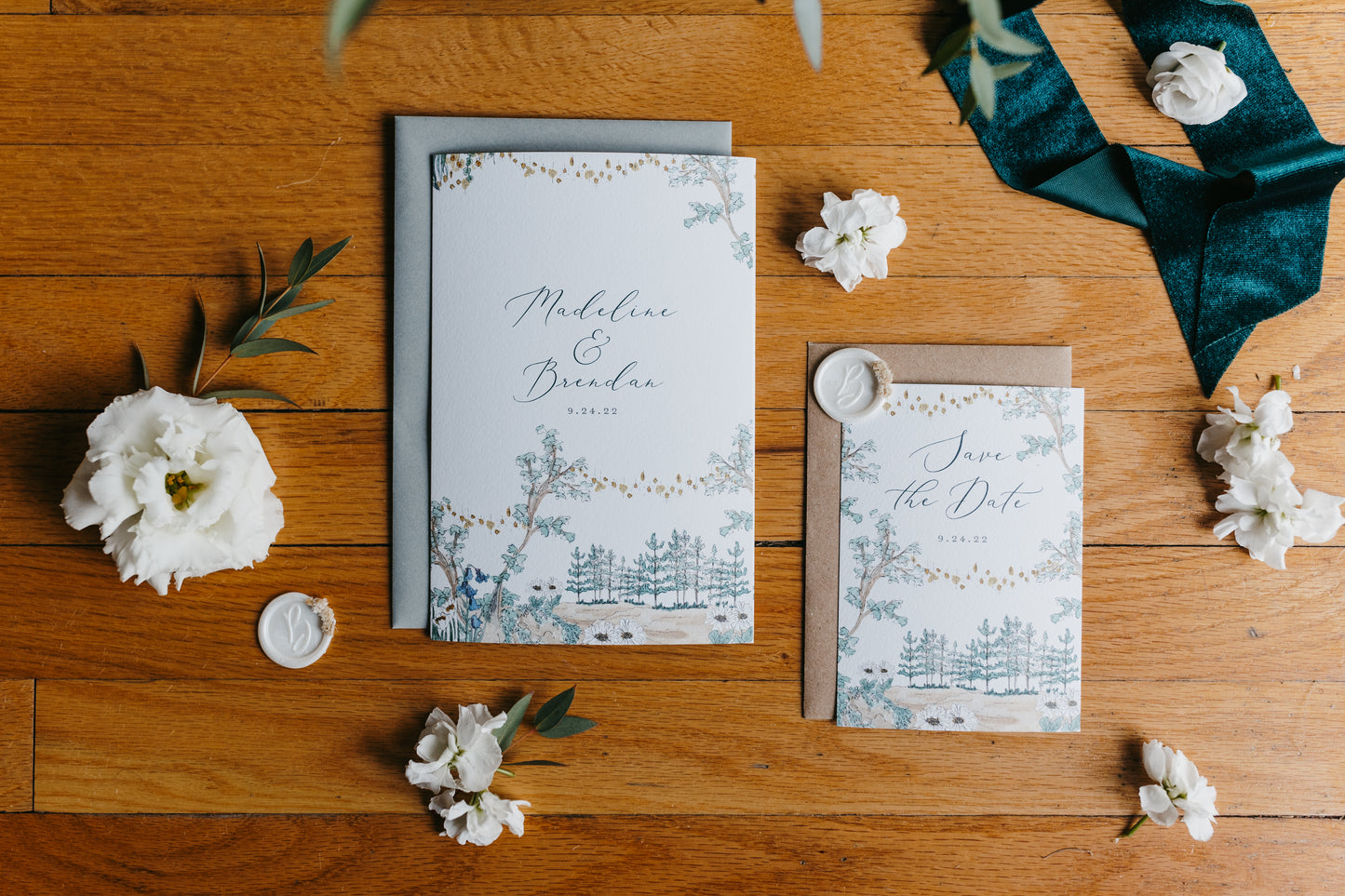 Signature Design, Bespoke Wedding Stationery Package