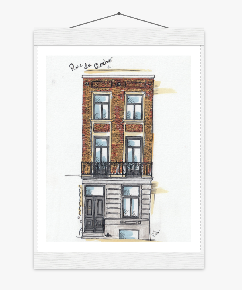 Custom House Illustration (New Home Gift)